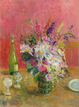 Canvas Print Speyside Flowers, 2002