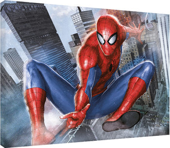 Spider-Man - In Action Canvas Print