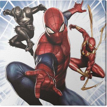 Canvas Print Spider-Man - Trio