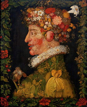 Canvas Print Spring, from a series depicting the four seasons, 1573
