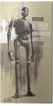 Canvas Print Star Wars: Rogue One - K-2SO Enfrocer Droid