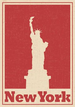Canvas Print Statue of Liberty