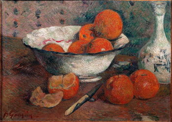 Canvas Print Still Life with Oranges