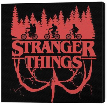 Canvas Print Stranger Things - Logo Flip