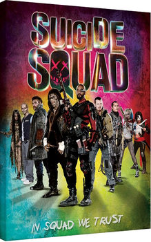 Canvas Print Suicide Squad - Neon