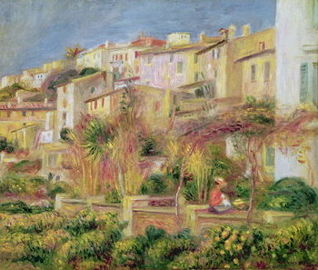 Canvas Print Terrace in Cagnes, 1905