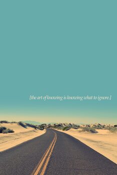 Canvas Print The Art Of Knowing
