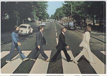 Canvas Print The Beatles - Abbey Road