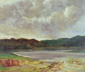 Canvas Print The Black Lake, 1872