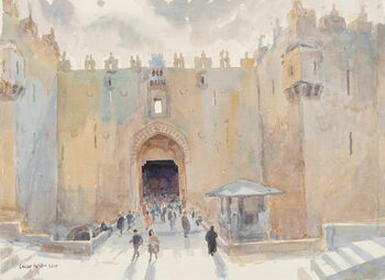 Canvas Print The Damascus Gate, Jerusalem, 2019