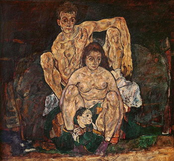 Canvas Print The Family, 1918