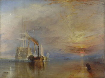 Canvas Print The Fighting Temeraire, 1839