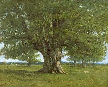 Canvas Print The Flagey Oak Tree, 1864