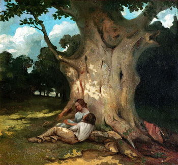 Canvas Print The Large Oak