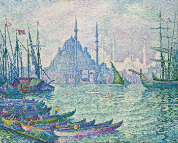 Canvas Print The Minarets at the Golden Horn, 1907