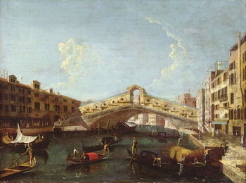 Canvas Print The Rialto in Venice