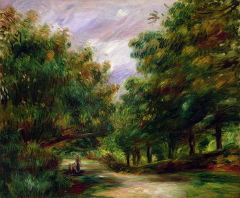 Canvas Print The road near Cagnes, 1905