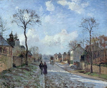 Canvas Print The Road to Louveciennes, 1872