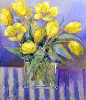 Canvas Print The Tank of Tulips