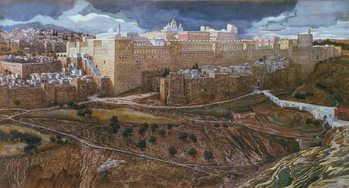 Canvas Print The Temple of Herod in our Lord's Time, c.1886-96