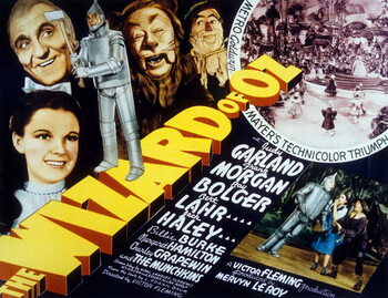 Canvas Print The Wizard of Oz, 1939
