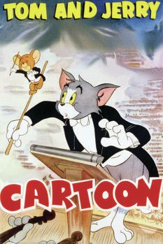 Canvas Print Tom & Jerry - Cartoon