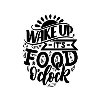 Canvas Print Vector card with hand drawn unique