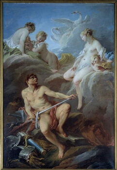 Canvas Print Venus asking Vulcan for weapons