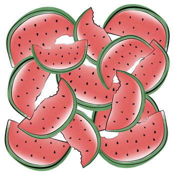 Canvas Print Watermelon