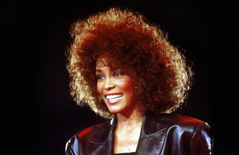 Canvas Print Whitney Houston, June 1988