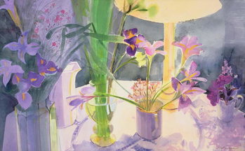 Canvas Print Winter Iris