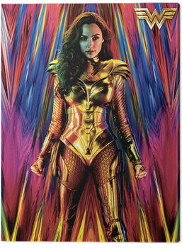 Canvas Print Wonder Woman 1984 - Neon Static