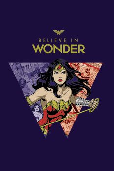 Canvas Print Wonder Woman - Diana of Themyscira