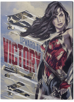 Canvas Print Wonder Woman - Upward To Victory
