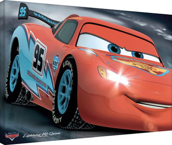 Cars - McQueen 95 Canvas Print