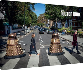 Doctor Who - Abbey Road Canvas Print