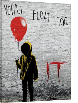 IT - Georgie Graffiti Canvas Print