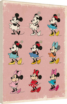 Minnie Mouse - Evolution Canvas Print