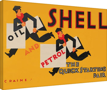 Shell - Newsboys, 1928 Canvas Print