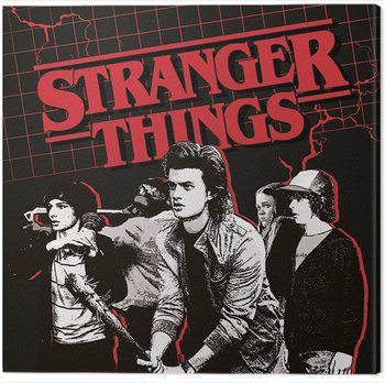Stranger Things - Action Ready Canvas Print