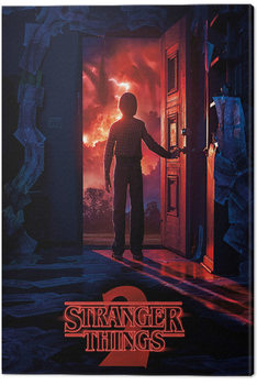 Stranger Things - Doorway Canvas Print