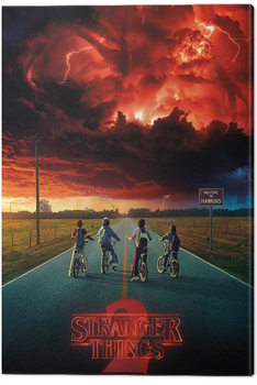 Stranger Things - Mind Flayer Canvas Print