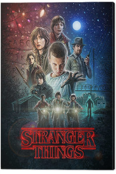 Stranger Things - One Sheet Canvas Print
