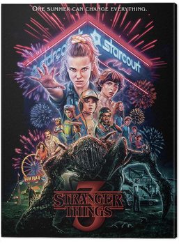 Stranger Things - Summer of 85 Canvas Print