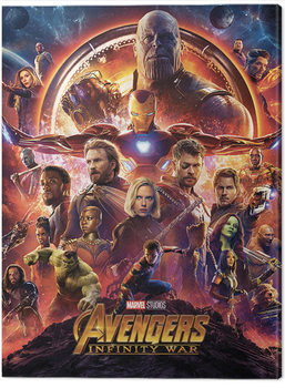 Avengers: Infinity War - One Sheet Canvas-taulu