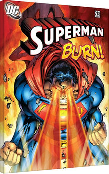 Canvas-taulu DC Comics - Superman - Burn