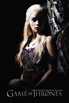 Canvas-taulu Game of Thrones - Daenerys Targaryen
