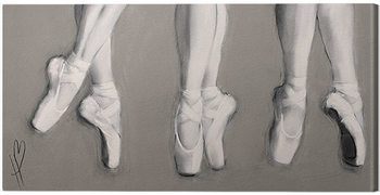 Canvas-taulu Hazel Bowman - Dancing Feet