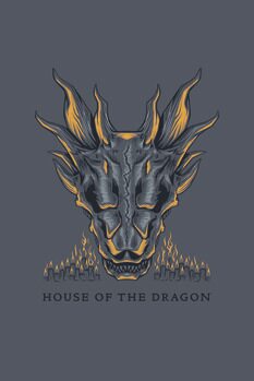 Canvas-taulu House of Dragon - Dragon Skull