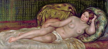 Canvas-taulu Large Nude, 1907
